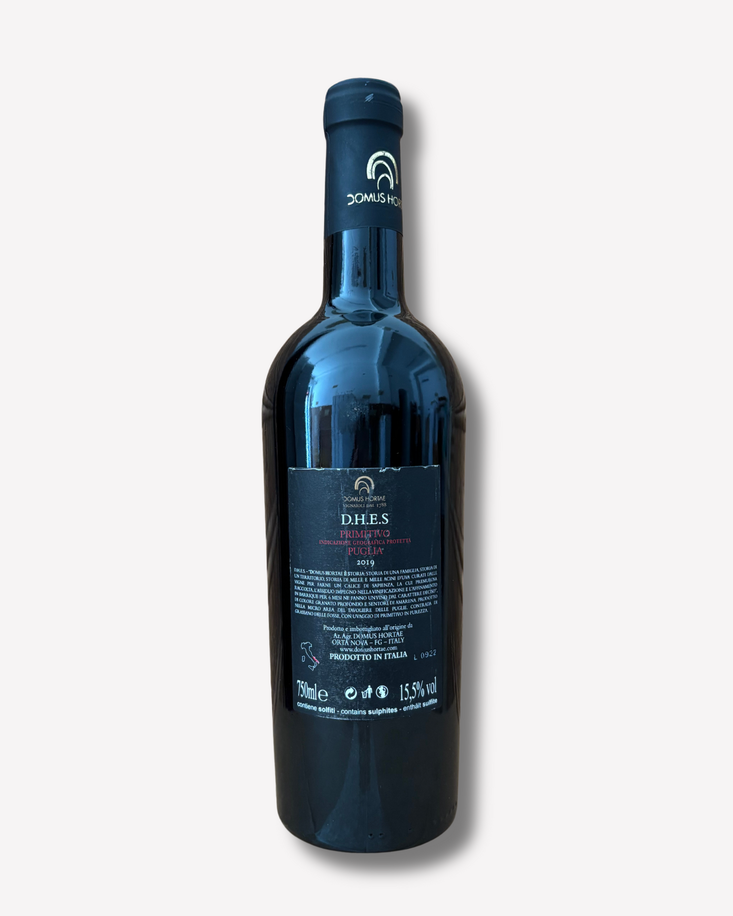 D.H.E.S. Primitivo – Domus Hortae | Annata 2019 | 96 Punti Luca Maroni